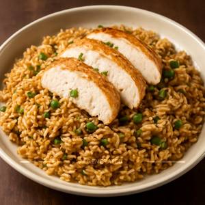 Chicken Ginger Garlic Rice