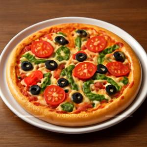 Deluxe Veg Volcano Pizza [9 inches]