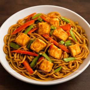 Paneer noodles