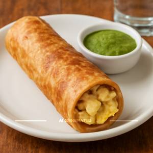 Paneer Cheese Malai Roll