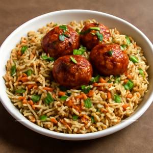 Veg Manchurian Rice