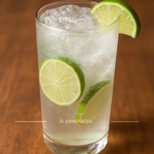 Fresh Lime Soda/water