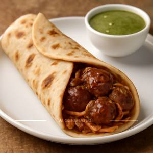 Veg Manchurian roll