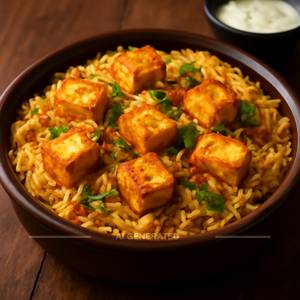 Paneer biryani