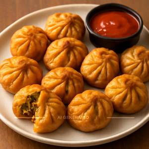 Veg Fried Momos (10pcs)