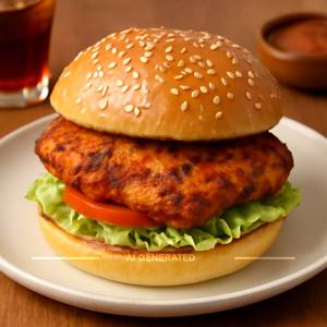 Chicken Peri Peri Burger