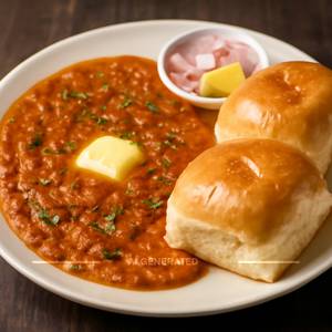 Butter pav bhaji