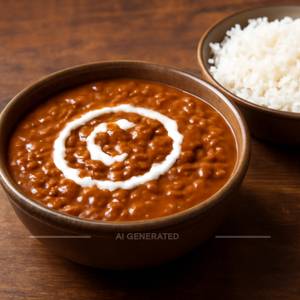 Dal Makhani + Rice