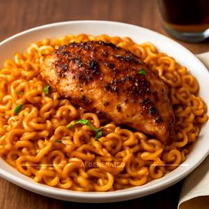 Peri Peri Chicken Maggi
