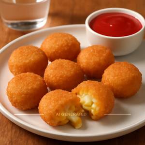 Cheese corn nuggets