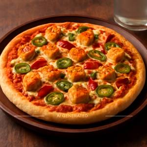 Paneer Chilli Pizza (8 Inches)