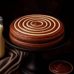 Nutella Paradise Double Layer Cake