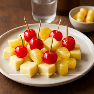Cheese Cherry Pineapple