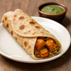 Paneer Tikka Roll