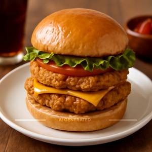 Chicken-double Patty Burger