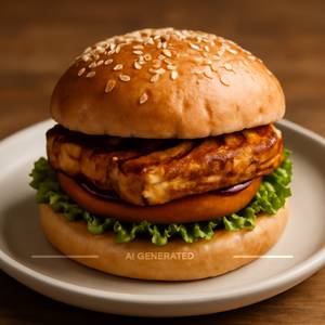 Peri Peri Paneer Burger
