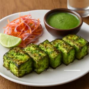 Paneer hariyali tikka
