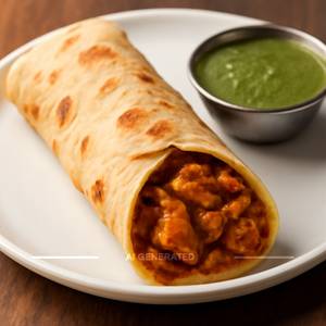 Butter Chicken Wrap
