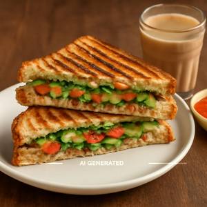 Veg Grilled Sandwich