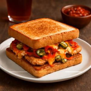 Chicken maxican sandwich