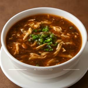Chicken hot and sour soup