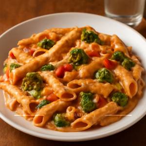 Pink Sauce Pasta [ Veg]