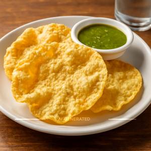 Fried Papad.