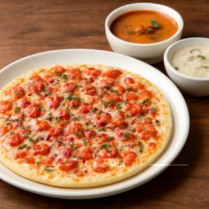 Onion Tomato Uttapam