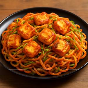 Paneer Schezwan Noodles