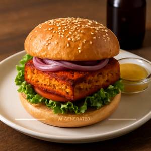Paneer Tikki Burger