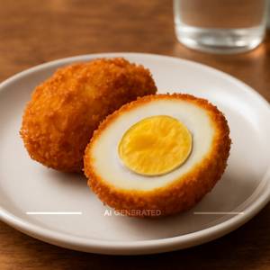 Fried Boiled Egg [4Egg]
