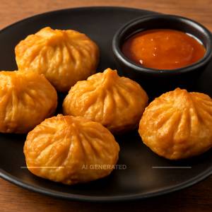 Veg Fried Momos [5 Pieces]