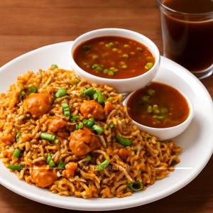 Chicken Triple Schezwan Fried Rice