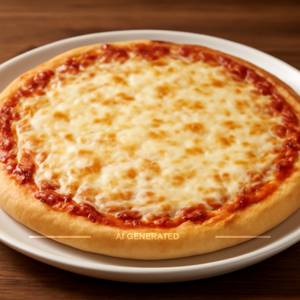 Double cheese pizza