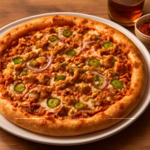 Chicken Keema Pizza