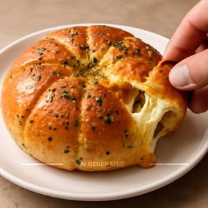 Cheese Pull and Tear Garlic Bun [Best Seller]