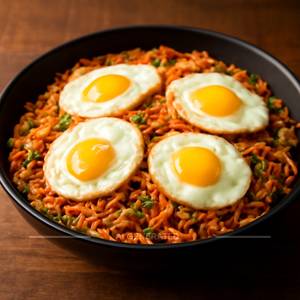 Schezwan Egg Rice
