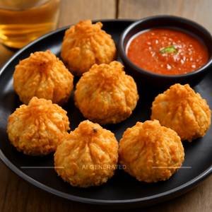 Paneer Kurkure Momos