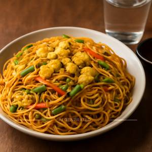 Egg Hakka Noodles