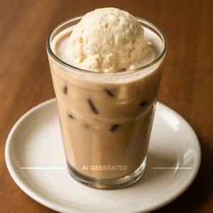Cold Coffee With Ice Cream