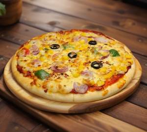 Veg.loaded Pizza (6 Inches)