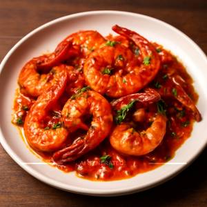 Butter Chilli Garlic Prawns