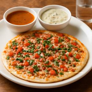 Onion Masala Uttapam