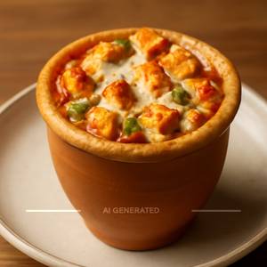 Paneer Kulhad Pizza