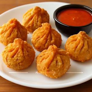 Veg Kurkure Momos [6 Pieces]