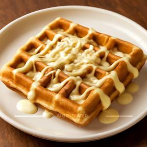 White Chocolate Waffle