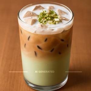 Pistachio Iced Latte