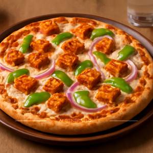 Peri Peri Paneer Pizza