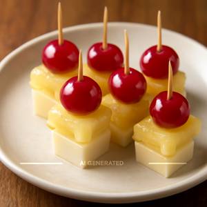 Cheese Cherry Pineapple