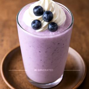 Blueberry Milkshake